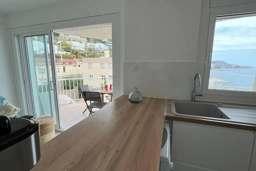 Apartamento Tres Habitaciones Con Vistas Al Mar En Roses Espagne